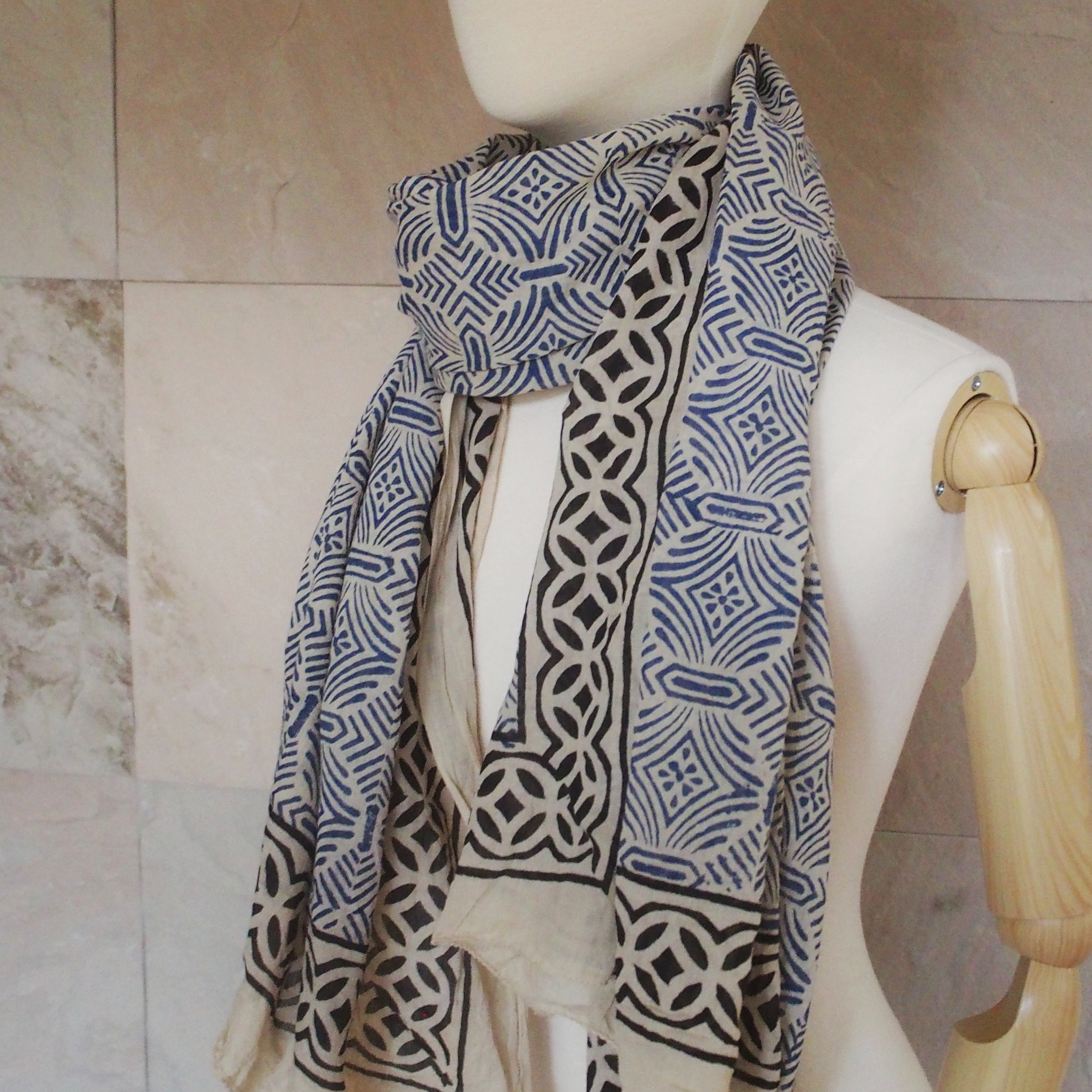 【2025年秋冬】インドブロックプリント・ガラル