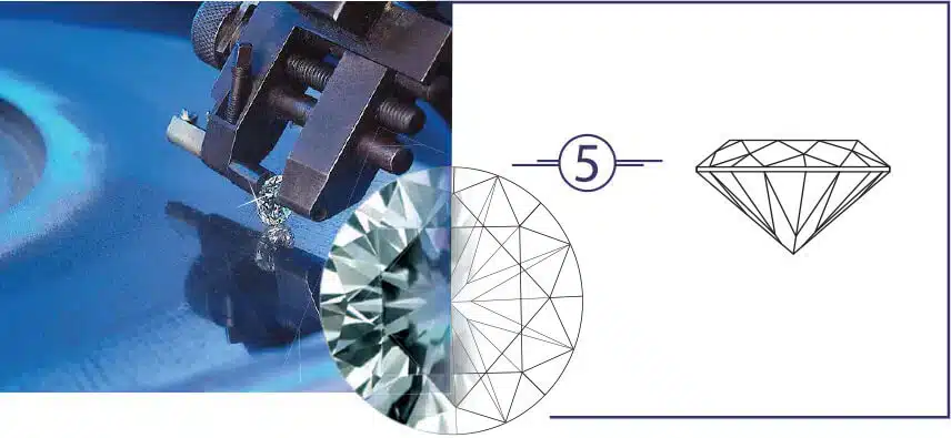 1.0カラット、カラーD、無色、ファンシーエクセレントカット、ラボグロウンダイヤモンド、VVS2クラリティ、IGI認定