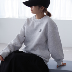 【選べる4色】ステッチ ロゴスウェット CBC 7枚目の画像