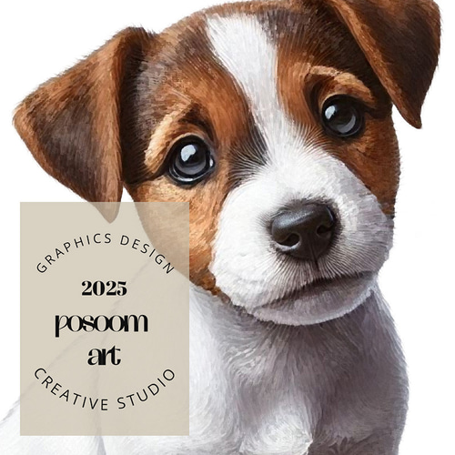 ジャックラッセルテリア 世界の子犬シリーズ｜ドッグ アートポスター