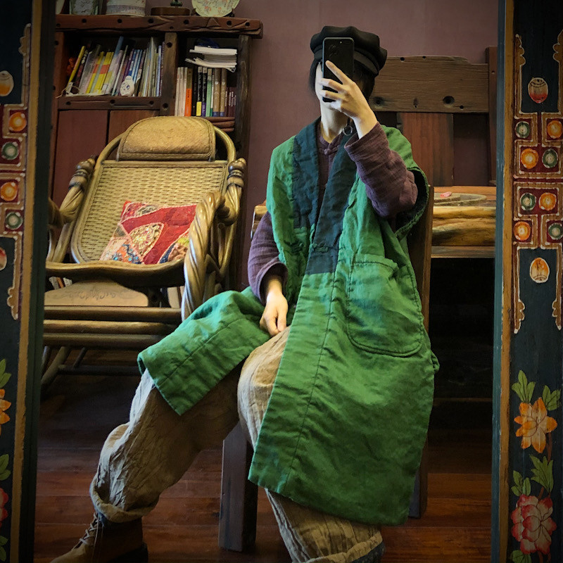 ハンドメイド個性素朴コート 7,899円