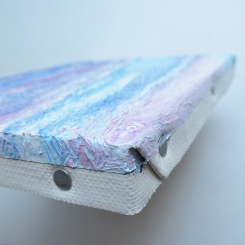 送料無料][匿名配送]一点もの 空 星 夕焼け 油絵 油彩 絵 絵画 南雲も