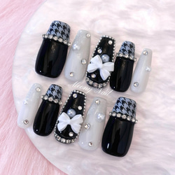 No.76 オーダー ♡ ハート キルティング リボン フレンチ