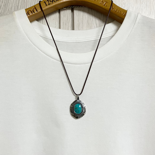 ターコイズマウンテン ターコイズ シルバー ネックレス