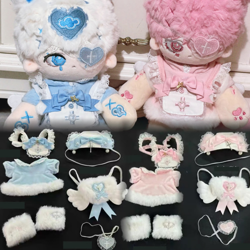 20cm ぬい服 着せ替え お洋服 ♡ ふわふわ天使界隈 ジャージメイド