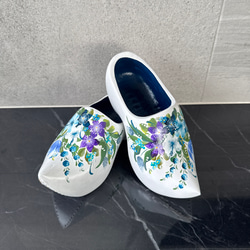 トールペイント (アッセンデルフト) 八角テーブル サイド