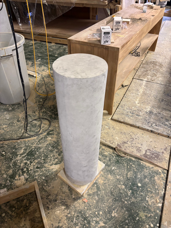 石っぽい　ディスプレイボックス　ディスプレイ台 2枚目の画像