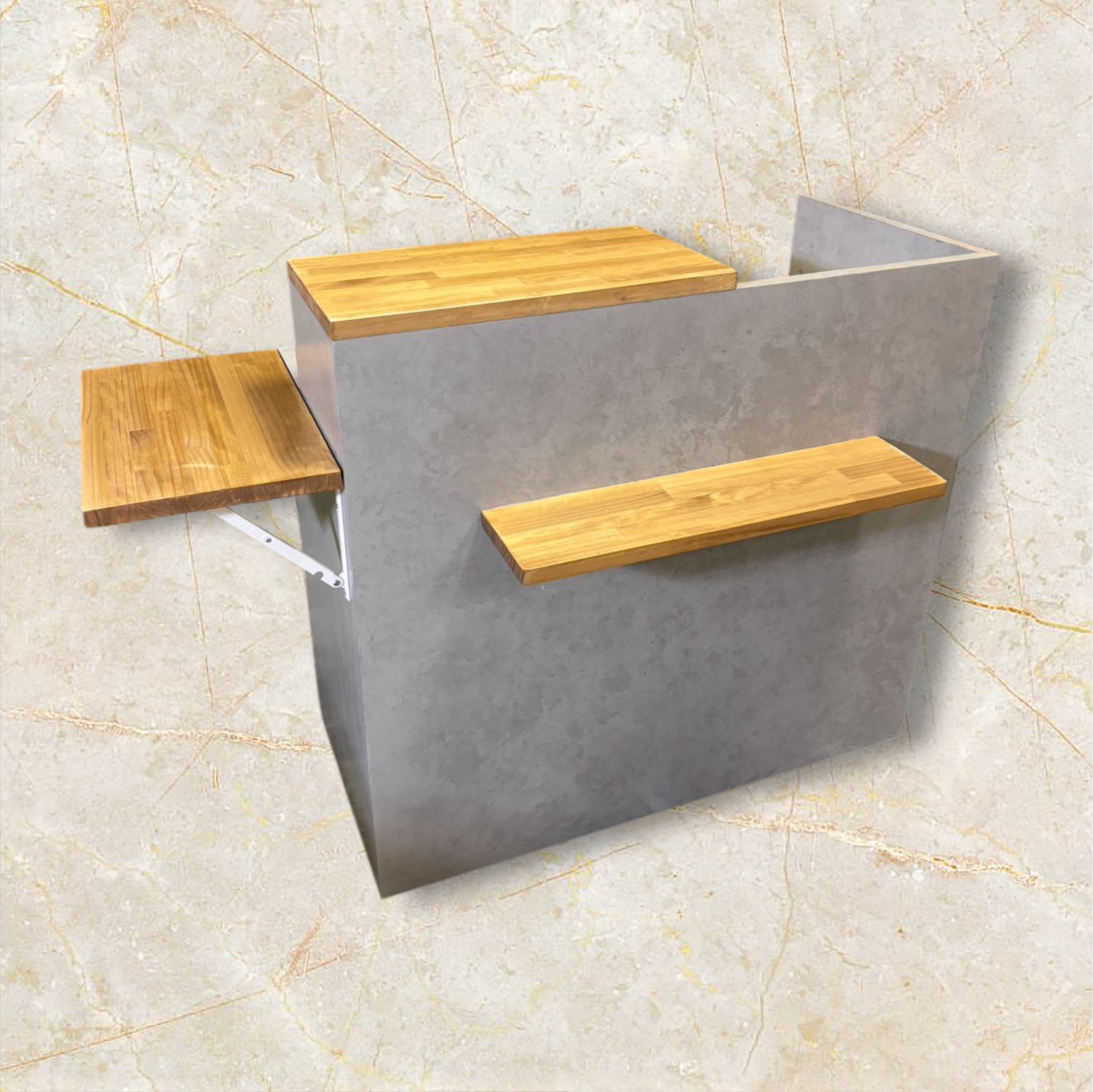 石っぽい　カウンター　レジカウンター　レジ台 57,750円