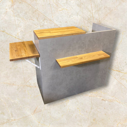 石っぽい　カウンター　レジカウンター　レジ台 8枚目の画像