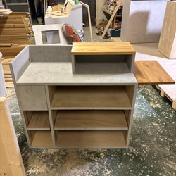 石っぽい　カウンター　レジカウンター　レジ台 6枚目の画像