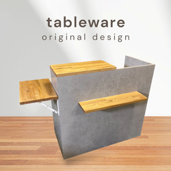 石っぽい　カウンター　レジカウンター　レジ台 5枚目の画像