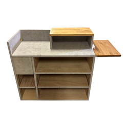 石っぽい　カウンター　レジカウンター　レジ台 3枚目の画像