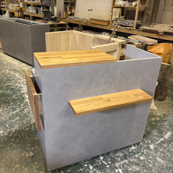 石っぽい　カウンター　レジカウンター　レジ台 7枚目の画像