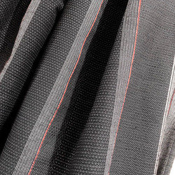 送料無料 着物 リメイク 紬 縞 正絹切替 もんぺバルーンパンツ ハンドメイド 6枚目の画像