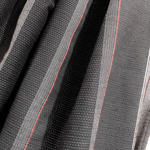 送料無料 着物 リメイク ぽってり可愛い ふくらみパンツ 紬 縞 正絹