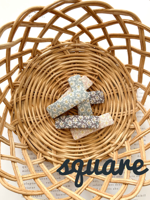 パッチンピン×スクエア 4枚目の画像