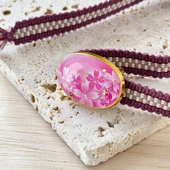 【新品】半幅帯　正絹本番大島とポリエステルちりめんリバーシブル　 繋ぎ目のない半幅帯　　オリジナル 13枚目の画像