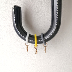 【シリコンリング】【金具付きにできます】　アンブレラマーカー　ペットボトルマーカー　マーカー　シリコンリング　傘目印　 10枚目の画像