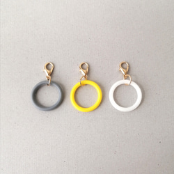 【シリコンリング】【金具付きにできます】　アンブレラマーカー　ペットボトルマーカー　マーカー　シリコンリング　傘目印　 8枚目の画像