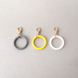 【シリコンリング】【金具付きにできます】　アンブレラマーカー　ペットボトルマーカー　マーカー　シリコンリング　傘目印　 7枚目の画像