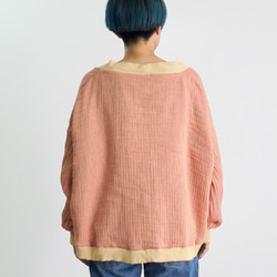 【数量限定】ポータブルカーディガン/三河木綿ヘリンボーン/選べる3カラー 16枚目の画像