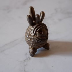 ミニ樹土鬼香立て3　塊根植物　多肉植物　盆栽　植木鉢　作家鉢　ミニチュア　沖縄 3枚目の画像