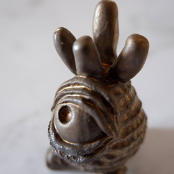 ミニ樹土鬼香立て3　塊根植物　多肉植物　盆栽　植木鉢　作家鉢　ミニチュア　沖縄 2枚目の画像