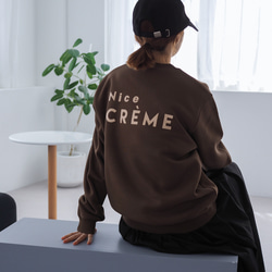 【選べる4色】ロゴスウェット Creme 3枚目の画像