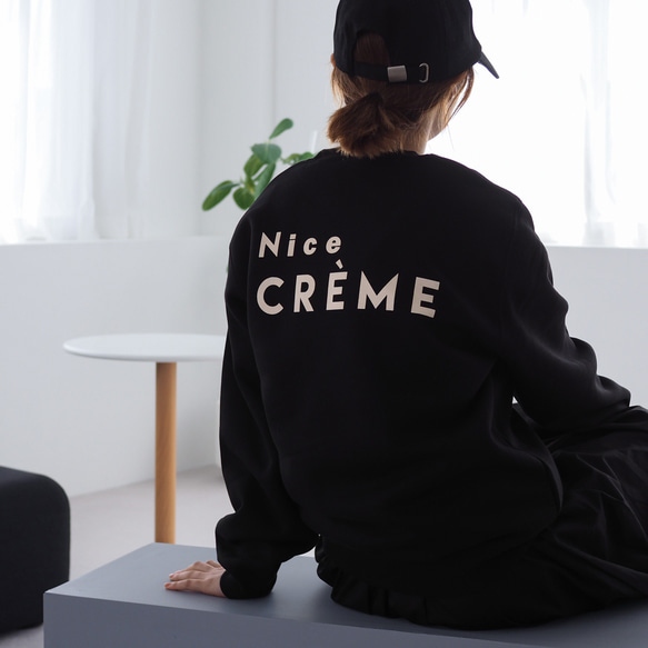 【選べる4色】ロゴスウェット Creme 13枚目の画像