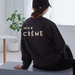 【選べる4色】ロゴスウェット Creme 15枚目の画像