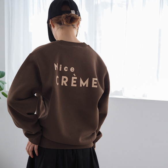 【選べる4色】ロゴスウェット Creme 10枚目の画像