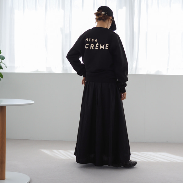 【選べる4色】ロゴスウェット Creme 14枚目の画像