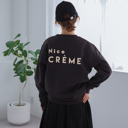 【選べる4色】ロゴスウェット Creme 5枚目の画像