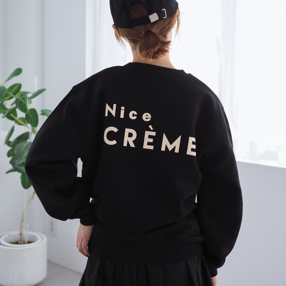 【選べる4色】ロゴスウェット Creme 4枚目の画像