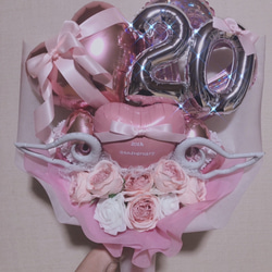 バルーンアレンジ バルーンギフト 生誕祭 母の日 卓フラ