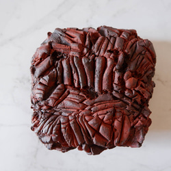 4.5号赤土裂紋四角爬虫類シェルター272　ウェット　陶器製　作家もの　沖縄 5枚目の画像