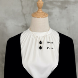 石を愉しむ漆黒のモリオンネックレス　 9枚目の画像