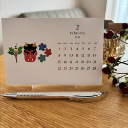 2026年 季節のイベントカレンダー（20部セット・名入れサービスあり）＊受付11/15まで 9枚目の画像