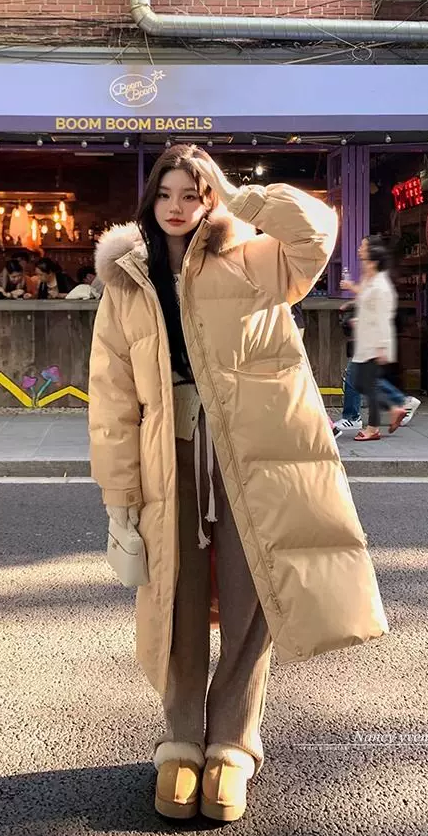 カーディガン トレーナー コート ジャケット 裏起毛 秋冬黒ふわふわ裏起毛ニットフード付きロングコート 受注制作 通勤