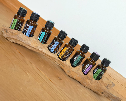 流木 アロマオイルスタンド 8本用 キャンドル・キャンドルホルダー