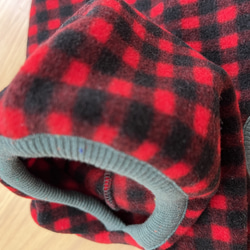 3S〜8L❤️起毛フリース❤️チェック❤️タンクトップ❤️ 3枚目の画像