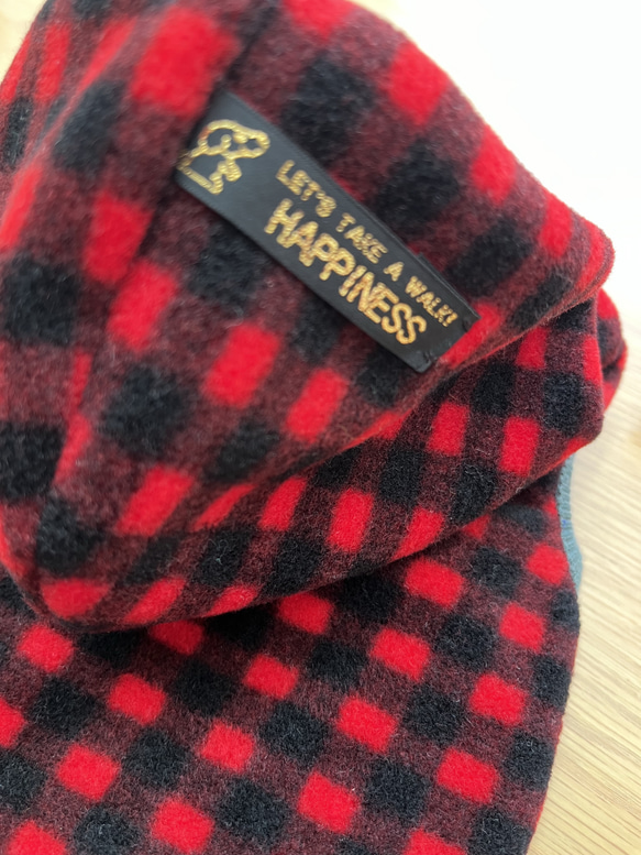 3S〜8L❤️起毛フリース❤️チェック❤️タンクトップ❤️ 4枚目の画像