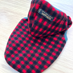 3S〜8L❤️起毛フリース❤️チェック❤️タンクトップ❤️ 1枚目の画像