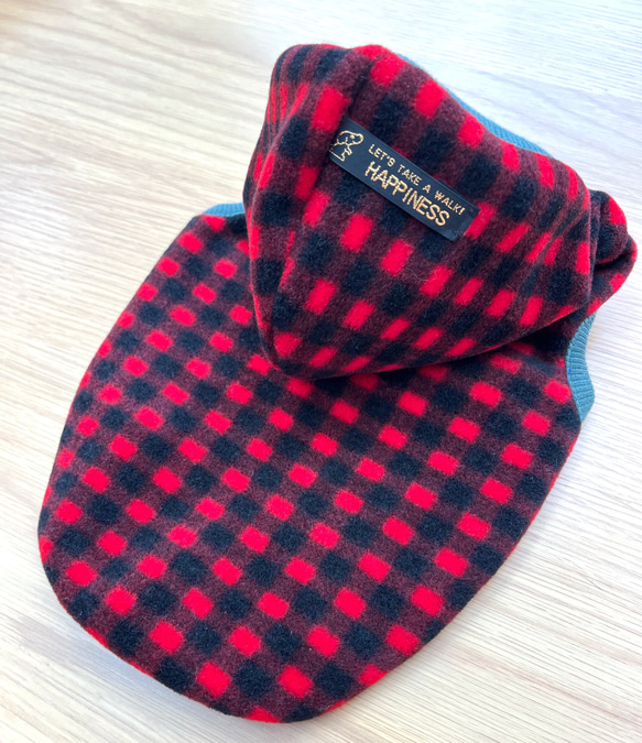 3S〜8L❤️起毛フリース❤️チェック❤️タンクトップ❤️ 1枚目の画像