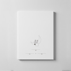 ：【結婚証明書】ウェディングスター｜キャンバスボードF4号｜結婚式｜人前式｜ゲスト参加型 3枚目の画像