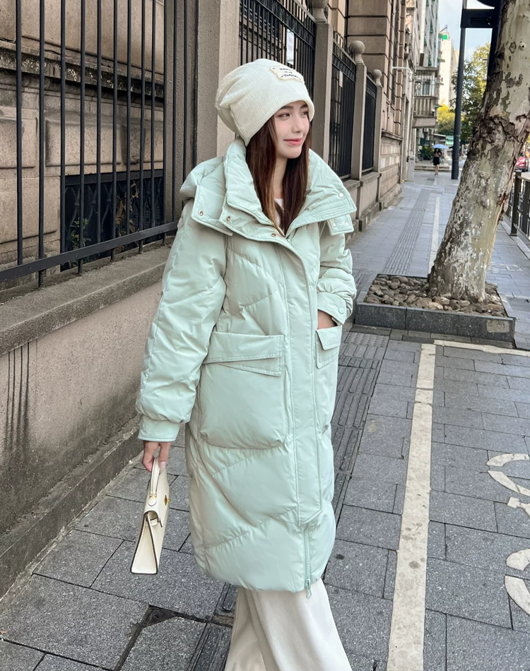 カーディガン トレーナー コート ジャケット 裏起毛 秋冬黒ふわふわ裏起毛ニットフード付きロングコート 受注制作 通勤