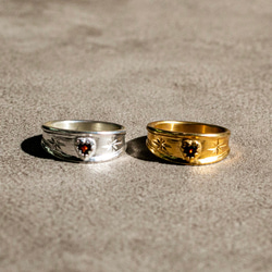 い*ん様 インプレッセ　k18 silver コンビリング い*ん様 インプレッセ k18 silver コンビリング い*ん様 インプレッセ