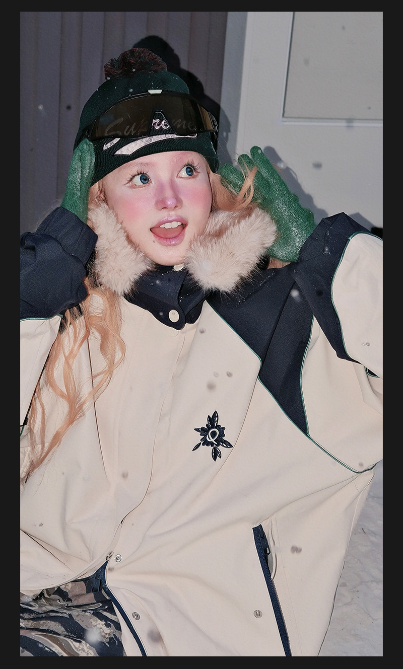 25-26秋冬限定 スノーボードウェア スノボウェア スキーウェア 迷彩 パンツ ベージュ ジャケット SN002