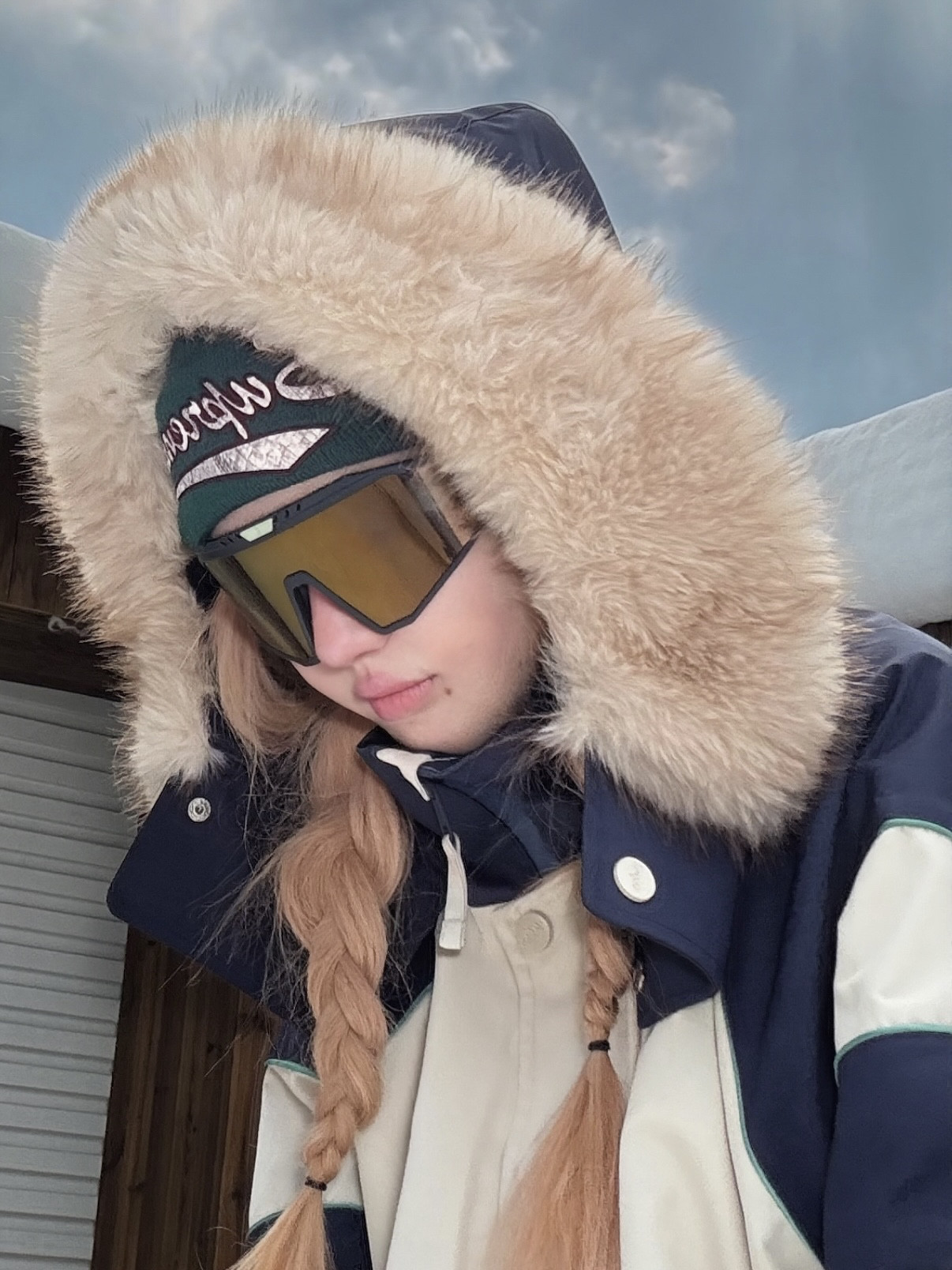 25-26秋冬限定 スノーボードウェア スノボウェア スキーウェア 迷彩 パンツ ベージュ ジャケット SN002