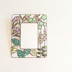 アートフレーム 壁掛け パブミラー ドクロ 鷲 鷹 タトゥーデザイン